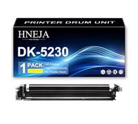 HNEJA Unidad Tambor DK-5230 DK-5231, Unidad Imagen Compatible 302R793011 302R793021 para Kyocera ECOSYS M5521cdw P5021cdn M5520cdn M5520cdw P5020cdn P5020cdw P5026cdw Impresoras,Yellow-1 Pack