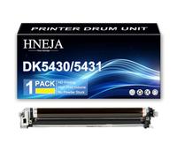 HNEJA Unidad Tambor DK-5430 DK-5431, Compatible 30C0A93010 30C0A93020 Unidad Imagen para Kyocera ECOSYS MA2100cfx MA2100cwfx PA2100cx PA2100cwx Impresoras,Yellow-1 Pack