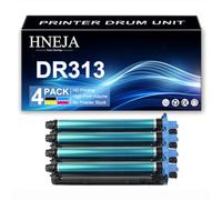 HNEJA Unidad Tambor DR313 K/C/M/Y para Konica Minolta Bizhub C308 C368 C258 C458 C558 C658 Impresoras, Unidad Imagen Compatible A7U40RD A7U40TD | Alto Rendimiento | 90 000 Páginas,4 Colors-1 Pack