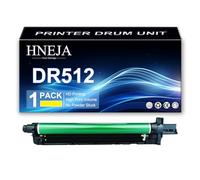 HNEJA Unidad Tambor DR512, Unidad Imagen Compatible A2XN0RD A2XN0TD para Konica Minolta Bizhub C224 C224E C284 C284E C364 C454 C554 C7822 C7828 Impresoras,Yellow-1 Pack