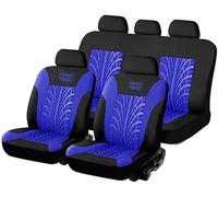 HNHPY Fundas Asientos Coche para Nissan Pixo 2009 2010 2011 2012 2013 2014, Cómodo y Transpirable Set Completo Protector Cubre Asientos Delanteros Y Traseros Fundas,D-Purple