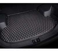 HNJDM Coche Cuero Alfombrillas Maletero para Renault Captur Hybrid Shuttle 2000-2023 2024,Impermeable Esteras Maletero Alfombra Moquetas Protector Accesorios,B-Black-White