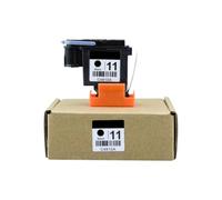 HNJFXCRO Cabezal de impresión Compatible con 11 11 C4810A C4811A C4812A C4813A para Modelos de Impresora 500 800 510 100 110 111 120 1000 1100 1200(1PC -Black)