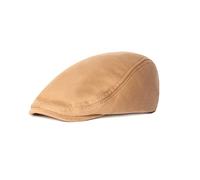 HNJKJEU Boina Elástica para Hombre, Gorra Plana, Sombrero Beret Newsboy Cabbie Trucker Gatsby Cap 58-60cm (Caqui)