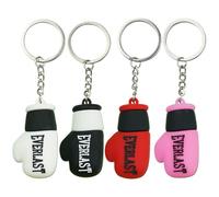 HNJUSR 4 piezas llavero guante miniatura mixto, hombre mujer colgante fantasía Cool Rock Punk Biker, 4 colores