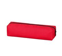 HNLLSM Estuche para lápices, estuche duradero para bolígrafos, papelería, gran capacidad, estuche Trousse, material escolar, estuche para lápices, Red, A