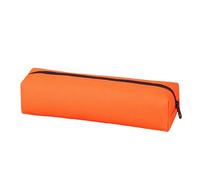 HNLLSM Estuche para lápices, estuche duradero para bolígrafos, papelería, gran capacidad, estuche Trousse, material escolar, estuche para lápices, Orange, A