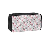 Hnnkloy Acuarela de eucalipto y Flores ruborizadas de Flora Australiana,Estuche de lápices de Gran Capacidad, portátil, para bolígrafos, Bolsa de papelería para la Escuela y la Oficina.