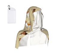 Hnnkloy Animal Mascota Beagle Lindo e Inteligente de Dibujos Animados, Toalla con Capucha Cool Sensation, Toallas heladas para el Sudor, Ideales para Deportes, Gimnasio, Camping y Correr.