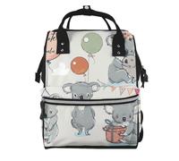 Hnnkloy Coala.Mochila de maternidad de gran capacidad, bolso cambiador, mochila de viaje para actividades al aire libre.