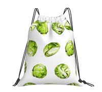 Hnnkloy Coles de Bruselas,Mochila con cordón unisex, bolsa deportiva para gimnasio, mochila informal para el día a día.