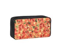 Hnnkloy Delicioso melocotón,Estuche de lápices de Gran Capacidad, portátil, para bolígrafos, Bolsa de papelería para la Escuela y la Oficina.