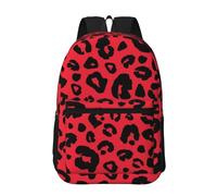 Hnnkloy Estampado animal de leopardo, león y tigre,Mochila informal de 17 pulgadas con bolsillos, resistente al agua, para la escuela.
