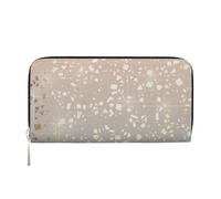 Hnnkloy Estrella Dorada Brillante Estilo Glam Vintage,Carteras de Cuero PU de Gran Capacidad para Hombres y Mujeres.