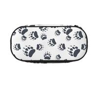 Hnnkloy Estuche para lápices de Gran Capacidad, Almacenamiento Duradero de 22 cm,Huella de Garra de Oso