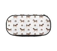 Hnnkloy Estuche para lápices de Gran Capacidad, Almacenamiento Duradero de 22 cm, Petit Basset Griffon Vendeen