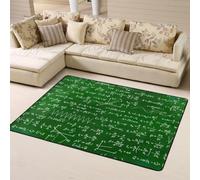 Hnnkloy Fórmulas de Ecuaciones matemáticas, Alfombra Grande Antideslizante para Sala de Estar o Dormitorio, 160 x 120 cm.