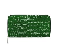 Hnnkloy Fórmulas de Ecuaciones matemáticas,Carteras de Cuero PU de Gran Capacidad para Hombres y Mujeres.