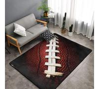 Hnnkloy Fútbol Americano, Alfombra Grande Antideslizante para Sala de Estar o Dormitorio, 150 x 100 cm.