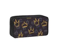 Hnnkloy Garabato de Corona,Estuche de lápices de Gran Capacidad, portátil, para bolígrafos, Bolsa de papelería para la Escuela y la Oficina.