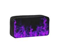 Hnnkloy Llama púrpura,Estuche de lápices de Gran Capacidad, portátil, para bolígrafos, Bolsa de papelería para la Escuela y la Oficina.