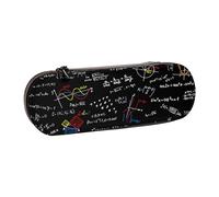 Hnnkloy Organizador de Estuche de Cuero para Almacenamiento de papelería,Fórmulas matemáticas de Ecuaciones matemáticas