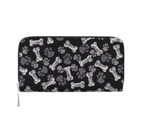 Hnnkloy Pata de Cachorro de Perro,Carteras de Cuero PU de Gran Capacidad para Hombres y Mujeres.