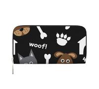 Hnnkloy Pata de Perro,Carteras de Cuero PU de Gran Capacidad para Hombres y Mujeres.