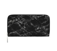 Hnnkloy Patrón de mármol,Carteras de Cuero PU de Gran Capacidad para Hombres y Mujeres.