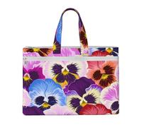 Hnnkloy Pensamientos,Bolsa de lona para documentos con cremallera, bolso de mano, maletín para la escuela y la oficina.