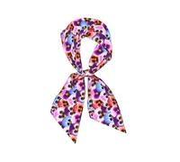 Hnnkloy Pensamientos, Bufanda de seda sintética para mujer, bufandas de moda para el cuello, diadema versátil