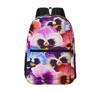 Hnnkloy Pensamientos,Mochila informal de 17 pulgadas con bolsillos, resistente al agua, para la escuela.