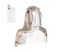 Hnnkloy Piedra Natural de terrazo, Toalla con Capucha Cool Sensation, Toallas heladas para el Sudor, Ideales para Deportes, Gimnasio, Camping y Correr.
