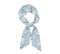 Hnnkloy Química azul de dibujos animados, Bufanda de seda sintética para mujer, bufandas de moda para el cuello, pañuelo para el cuello, diadema