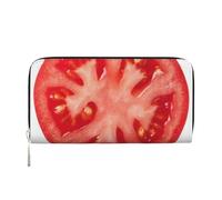 Hnnkloy Rodaja de Tomate,Carteras de Cuero PU de Gran Capacidad para Hombres y Mujeres.