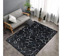 Hnnkloy Símbolos de química química, Alfombra Grande Antideslizante para Sala de Estar o Dormitorio, 150 x 100 cm.
