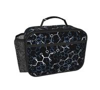 Hnnkloy Símbolos de química química,Bolsa de almuerzo portátil, fiambrera resistente, bolsa isotérmica reutilizable