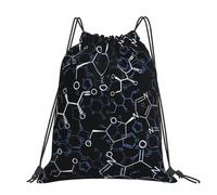 Hnnkloy Símbolos de química química,Mochila con cordón unisex, bolsa deportiva para gimnasio, mochila informal para el día a día.