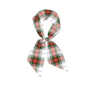 Hnnkloy Tartán del clan Stewart Las artes, Bufanda de seda sintética para mujer, bufandas de moda para el cuello, diadema versátil