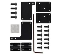 HNsdsvcd Bisagra modificada de vidrio de la puerta delantera 270 ° para los propietarios de impresoras K1C 3D que desean un aspecto característico