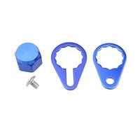 HNsdsvcd Carretes de pesca, mango izquierdo/derecho, tornillos de placa de bloqueo, cubiertas de tuercas, carretes de pesca, pieza de placa de bloqueo para carretes de cebo
