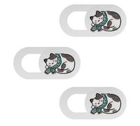 HNsdsvcd Creative Animal Webcam Covers - Protector de lente adecuado para proteger la privacidad en teléfonos, tabletas y portátiles