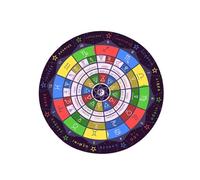 HNsdsvcd Dowsing Adivinaciones Mat Pad Constelaciones Astrología Péndulos Tabla Mat Balancing Decor Pad