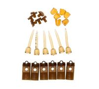 HNsdsvcd Juego de 24 protectores para aparejos de cambio rápido, fácil instalación, juego de protectores de aparejos de silicona, tubo de funda de silicona
