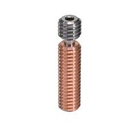 HNsdsvcd M6 26 Mm accesorios de impresora MK8 cuello bimetal aleación de cobre E3DV6 tubo bimetálico aleación de titanio cuello Hotend Heatbreak