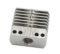 HNsdsvcd Piezas de impresora 3D CR8 Disipador de calor Radiador Horizontal de aluminio fijo Tubo de disipación de calor Disipador de calor de aluminio
