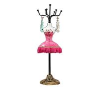HNsdsvcd Soporte de joyería de moda para pendientes y anillos, torre de joyería para mujer