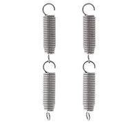 Hnsedjdh 4 StüCk Drum Pedal Hammer Mallet Springs Silver Quick Responsive Drum Pedal Spring Drum Pedal Mallet Parts