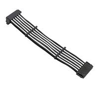 Hnsedjdh Computer Power - Cable adaptador para placa base (24 pines, 90 grados)