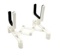 Hnsedjdh Profesional Portátil Plegable Violín Soporte Instrumento Musical Violín Soporte De Piso Soporte Soporte De Estante Violín Accesorios,Blanco